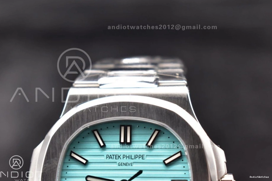 GRF Tiffany Blue on Best Tiffany WrinkleFree 5711 1:1 Dial 913 Bracelet Edition SS Nautilus 324CS 1025